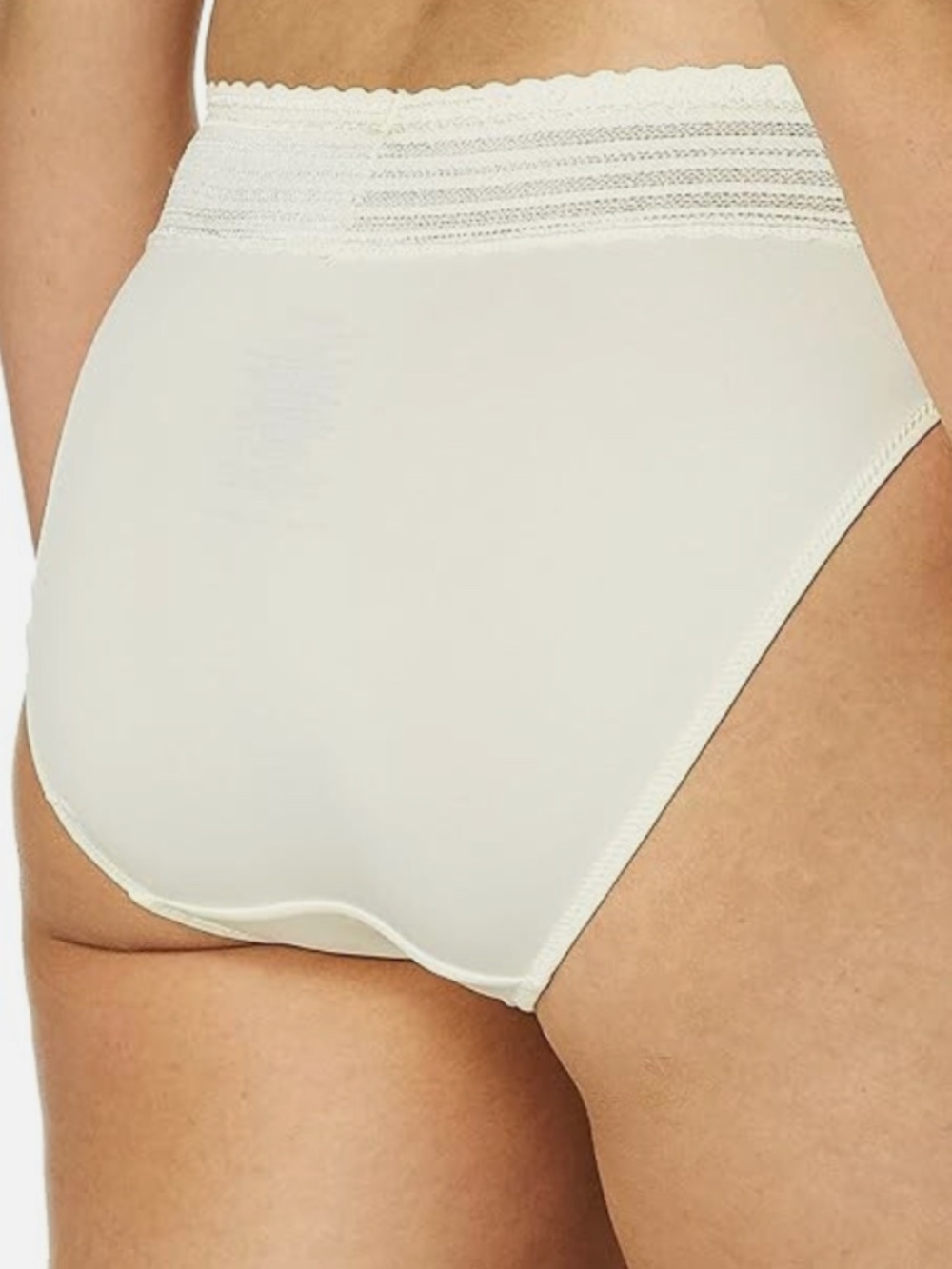 Warner's No Pinching, No Problems Dig-Free Comfort Waist Microfiber Hi-Cut Brief - Picture 2 of 2